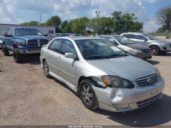  Salvage Toyota Corolla