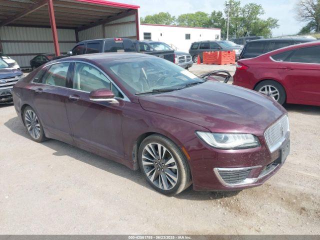  Salvage Lincoln MKZ