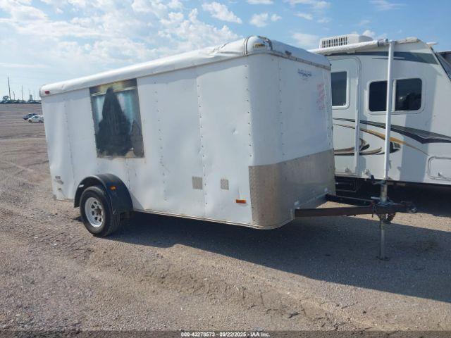  Salvage Pace American 12  Enclosed Trailer