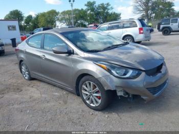 Salvage Hyundai ELANTRA