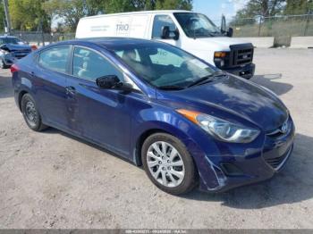  Salvage Hyundai ELANTRA