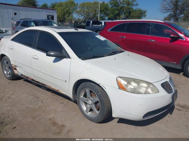 Salvage Pontiac G6