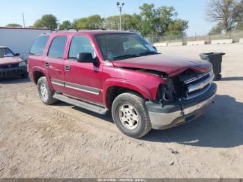 Salvage Chevrolet Tahoe