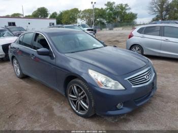  Salvage INFINITI G37x