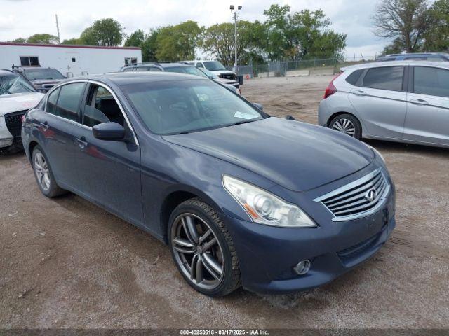  Salvage INFINITI G37x