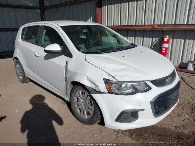 Salvage Chevrolet Sonic