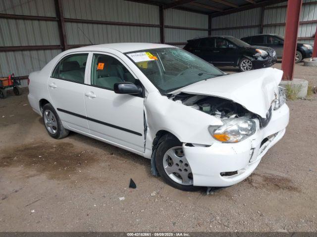  Salvage Toyota Corolla