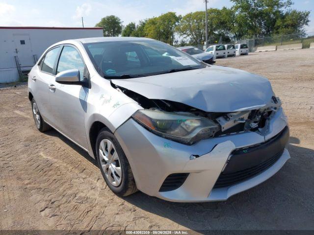  Salvage Toyota Corolla