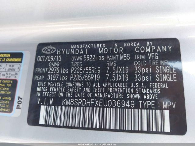 Hyundai SANTA FE Limited Image 3