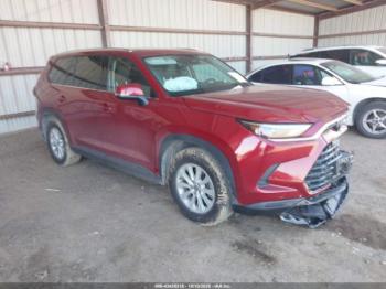  Salvage Toyota Grand Highlander