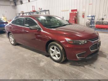  Salvage Chevrolet Malibu
