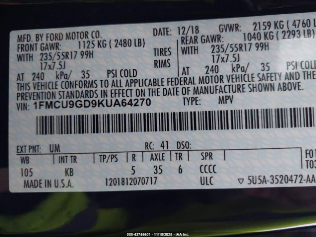 Ford Escape Se Image 8