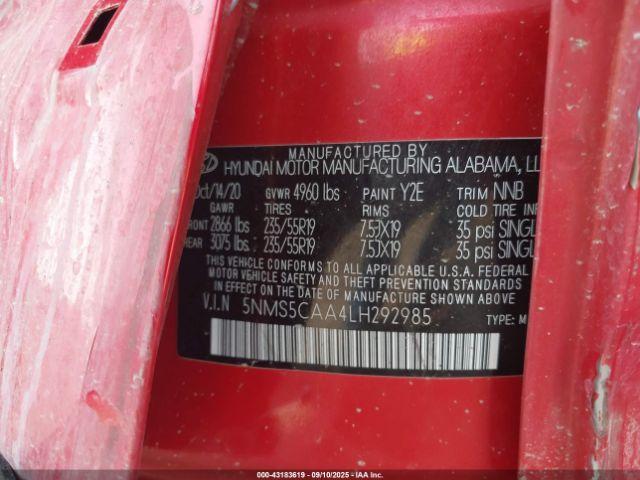 Hyundai SANTA FE Limited 2.0t Image 13