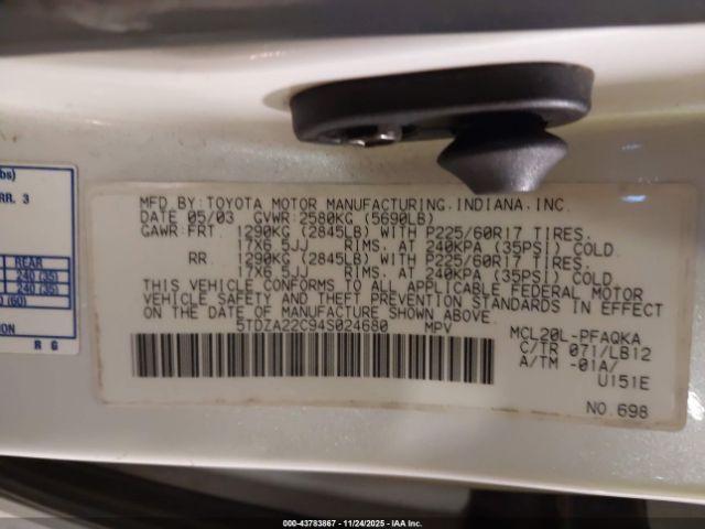 Toyota Sienna Xle Limited Image 6