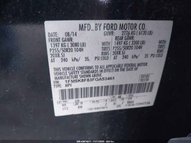 Ford Explorer Limited Image 8