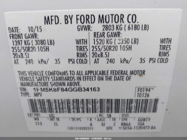 Ford Explorer Limited Image 2