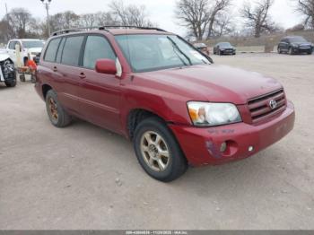  Salvage Toyota Highlander