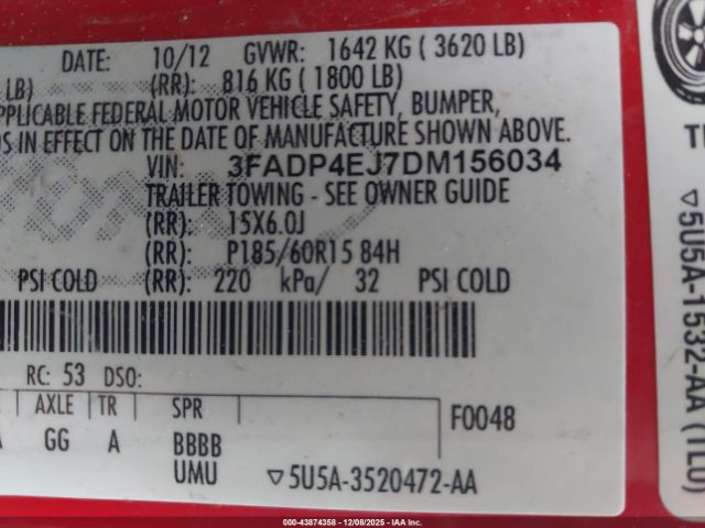 Ford Fiesta Se Image 8