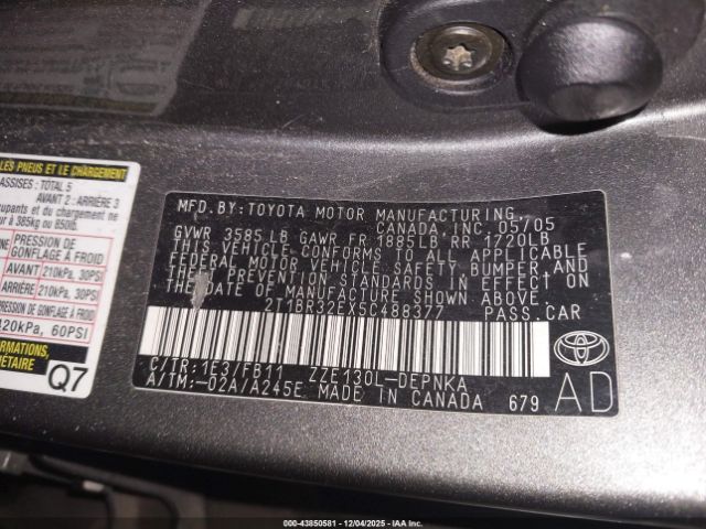 Toyota Corolla Le Image 11