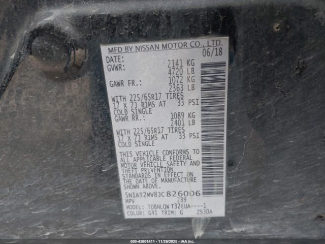 Nissan Rogue Sv Image 8