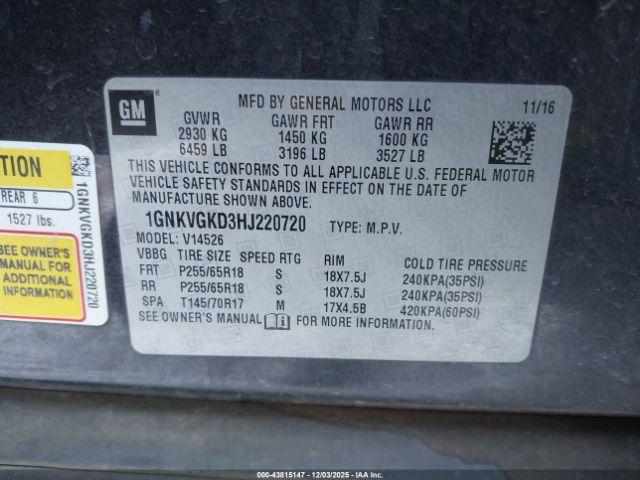 Chevrolet Traverse 1lt Image 8