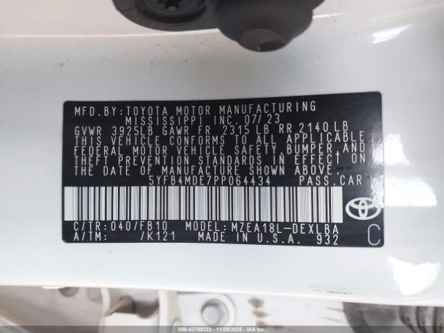 Toyota Corolla Le Image 3