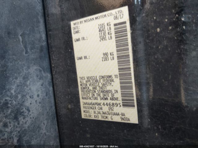 Nissan Maxima 3.5 Sv Image 16