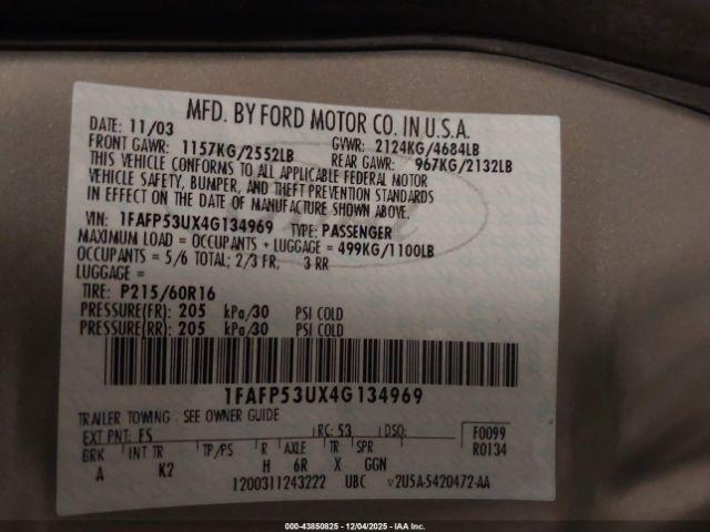 Ford Taurus Se Image 6