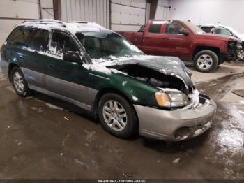  Salvage Subaru Outback