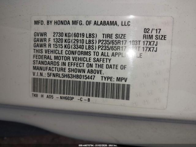 Honda Odyssey Ex-l Image 3