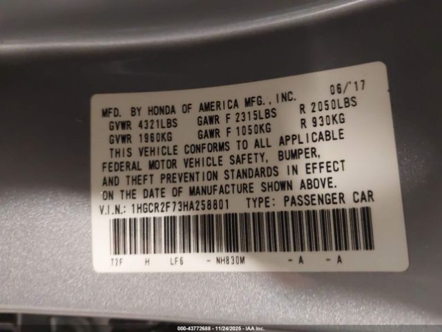 Honda Accord Ex Image 2