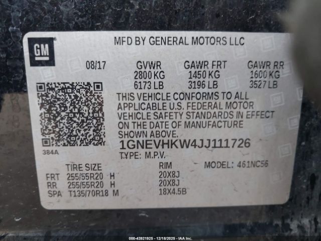 Chevrolet Traverse 3lt Image 3