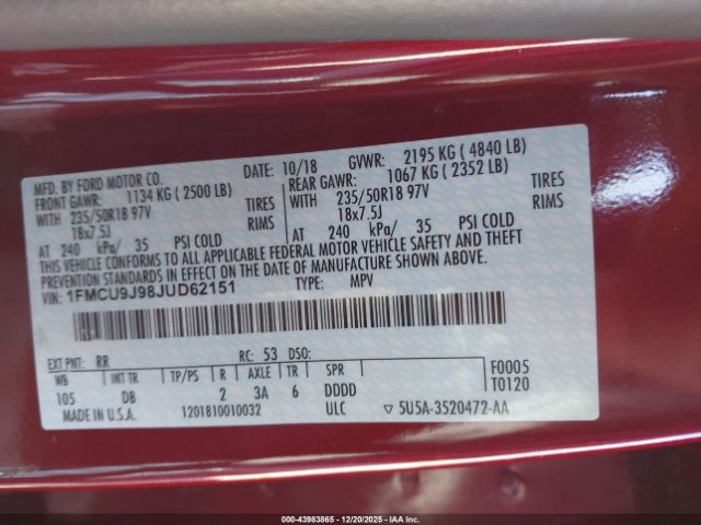 Ford Escape Titanium Image 7