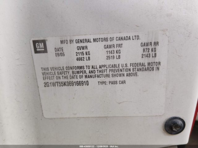 Chevrolet Impala Lt Image 7