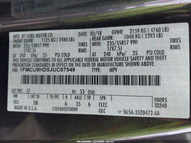 Ford Escape Sel Image 13